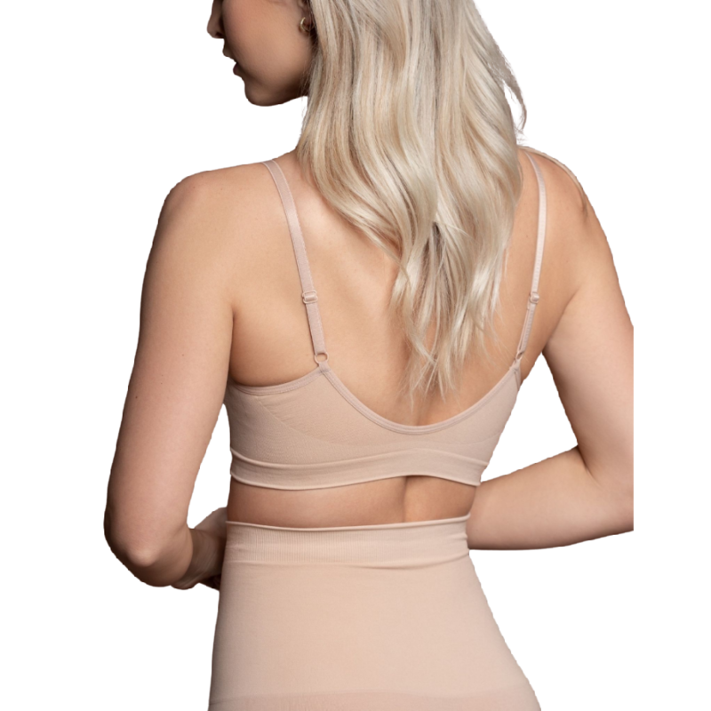 BYE-BRA - MEDIUM CONTROL SOUTIEN-GORGE SANS POINTS NOIR TAILLE L