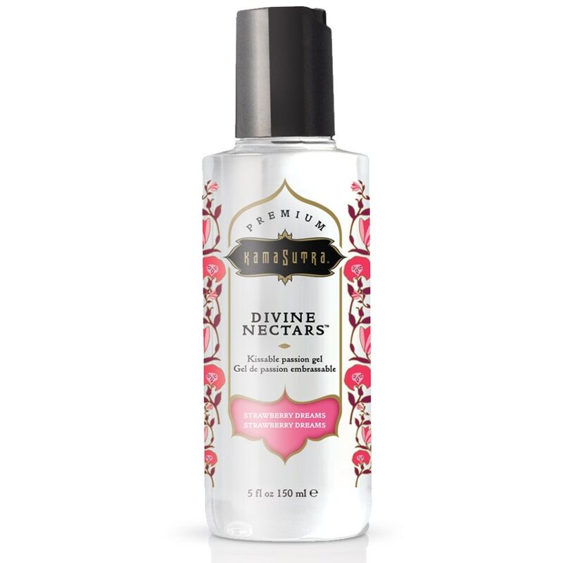 KAMASUTRA - NÉCTARES LUBRICANTES DIVINE STRAWBERRY DREAM 150 ML