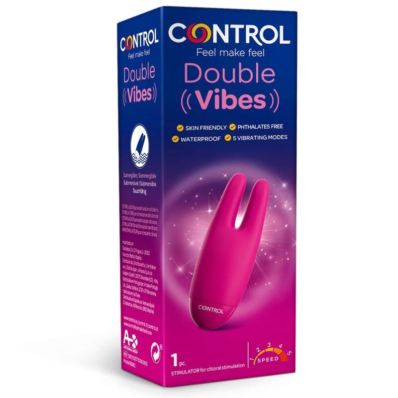 CONTROL - ESTIMULADOR DE DOBLE VIBRACIÓN
