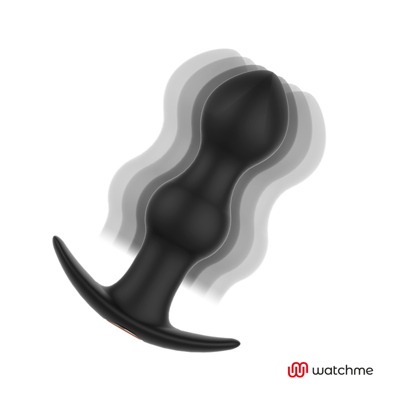 ANBIGUO - WATCHME TÉLÉLÉCOMMANDE PLUG VIBRATEUR ANAL TIBERIO