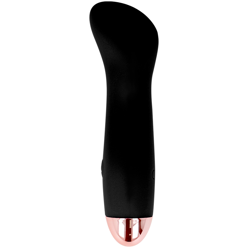 DOLCE VITA - ONE BLACK 7-SPEED RECHARGEABLE VIBRATOR