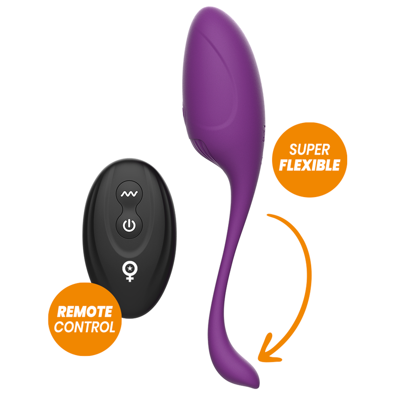 REWOLUTION - HUEVO VIBRADOR CON CONTROL REMOTO REWOVO