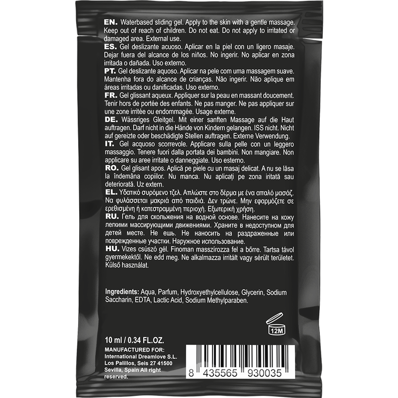COQUETTE COSMETICS - LUBRICANTE BESABLE A BASE DE AGUA FRESA DE BOLSILLO 10 ML