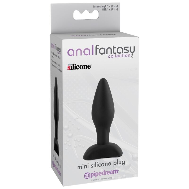 FANTASÍA ANAL - MINI PLUG ANAL DE SILICONA