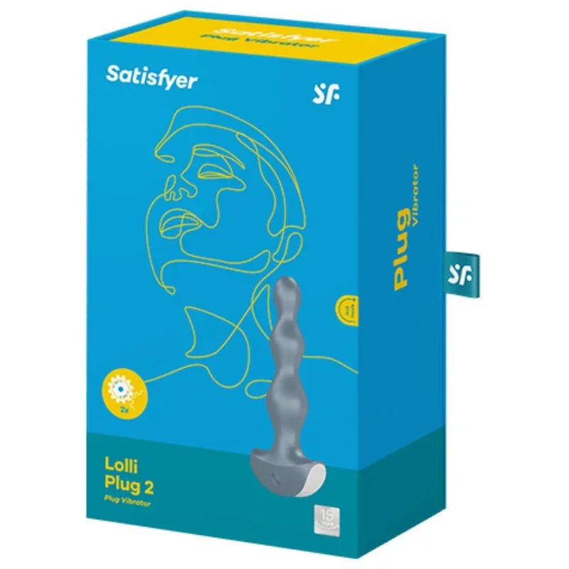Satisfyer Vibrateur Lolli Plug 2 Plug Gris