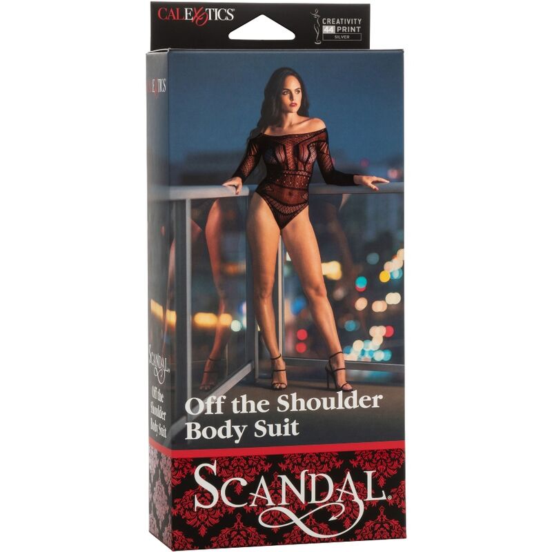 CALEXOTICS - BODY CON HOMBROS SCANDAL TALLA ÚNICA