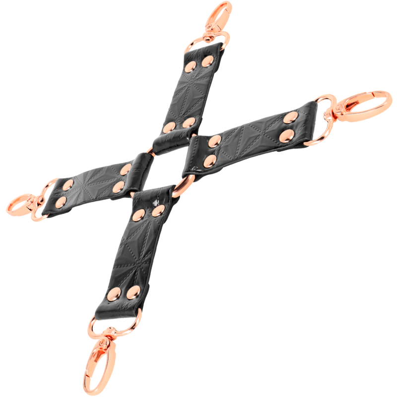 BEGME - BLACK EDITION CRAVATE IN VEGAN LEATHER