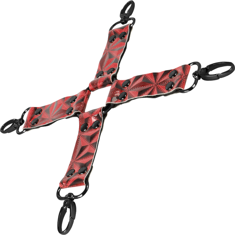BEGME - CORBATA DE CERDO DE CUERO VEGANO PREMIUM EDICIÓN ROJA