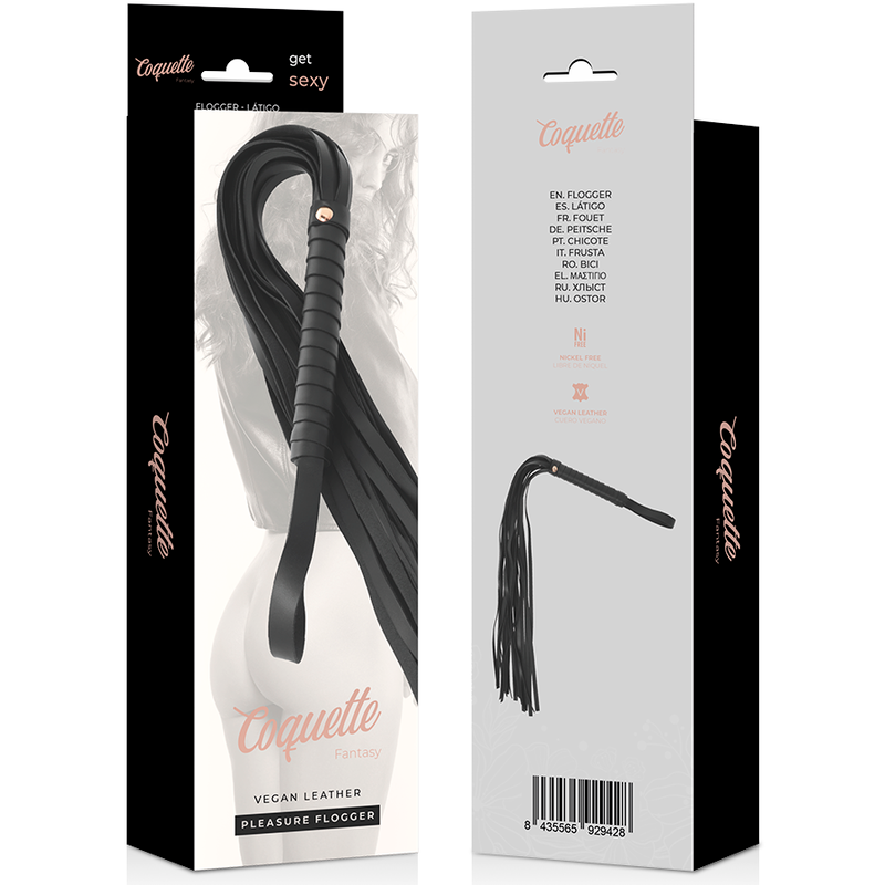 COQUETTE CHIC DESIRE - FOUET FANTAISIE IN VÉGAN CUIR