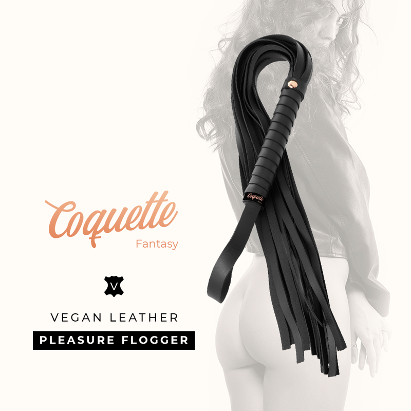 COQUETTE CHIC DESIRE - FOUET FANTAISIE IN VÉGAN CUIR
