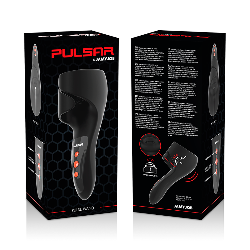 JAMYJOB - MODOS DE VIBRACIÓN Y PULSACIÓN DEL JAMYJOB PULSAR WAND -
