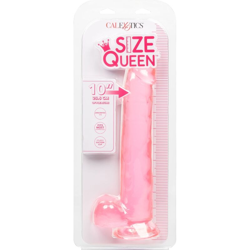 CALEXOTICS - DILDO ROSA TAMAÑO QUEEN 25,5 CM