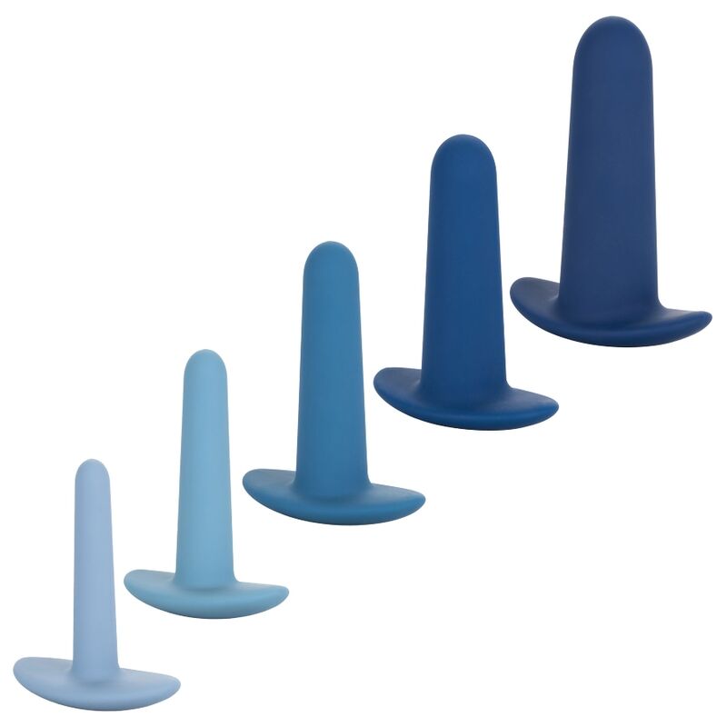 CALEXOTICS - SET DE ENTRENAMIENTO ANAL PORTÁTIL DE 5 PIEZAS