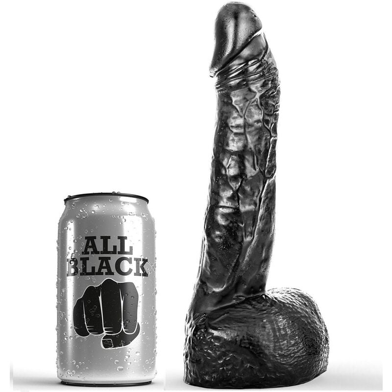 TODO NEGRO - DILDO DE FISTING DE 20 CM
