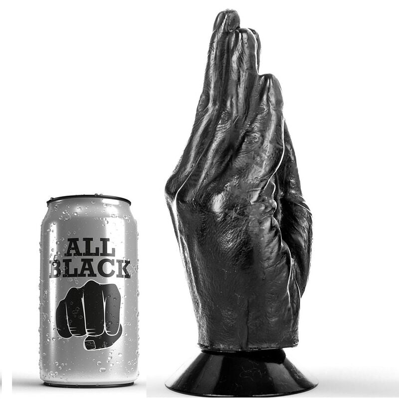 TODO NEGRO - DILDO DE FISTING DE 21 CM