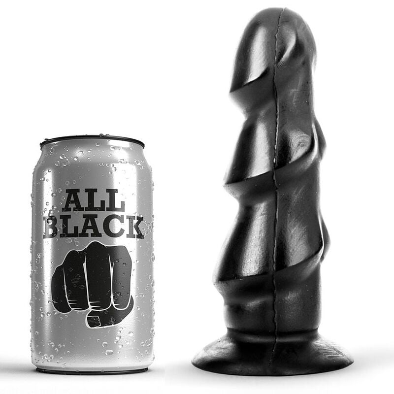 TODO NEGRO - DILDO DE 17 CM