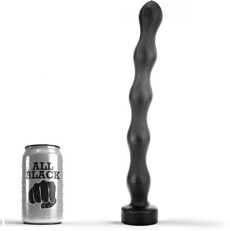 ALL BLACK - BALLE ANAL PLUG 32 CM
