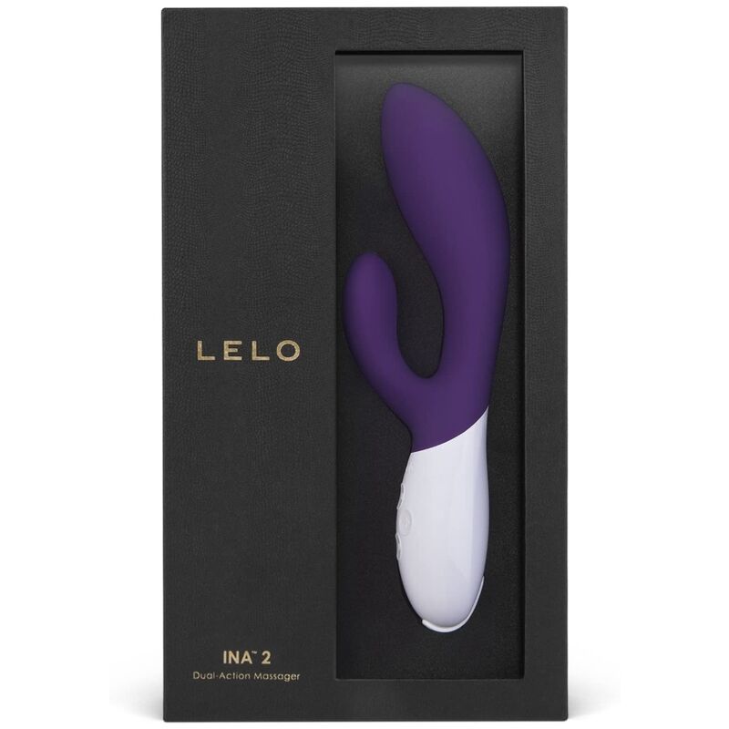 LELO - INA WAVE 2 DISPOSITIVO DE TRANSMISIÓN ESPECIAL LILA CON MOVIMIENTO DE LUJO