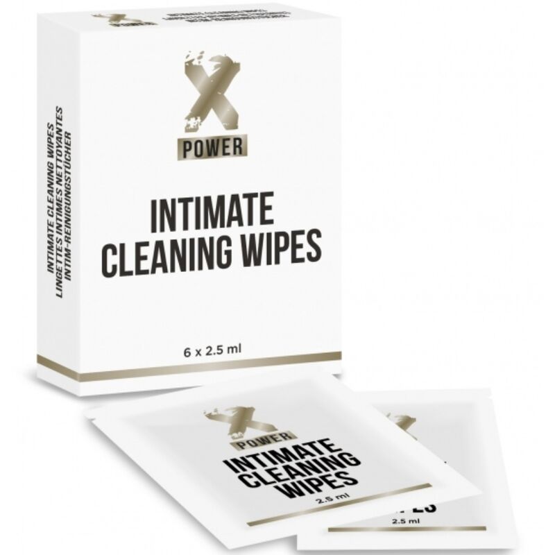 XPOWER - NETTOYANTES INTIME 6 UNITS BINGETTES