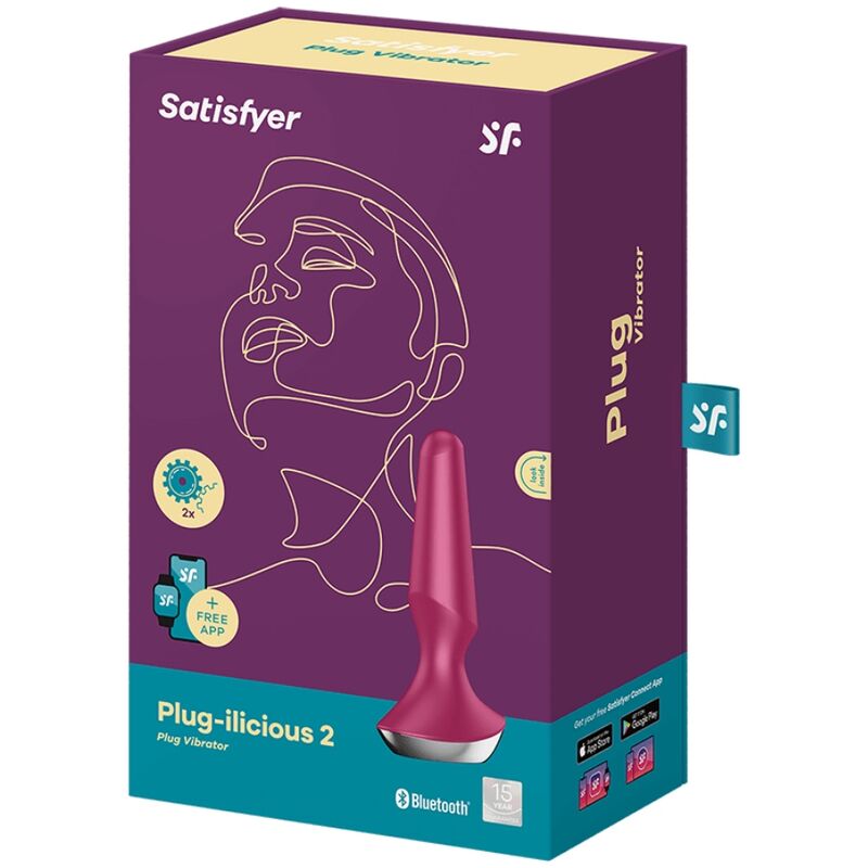 SATISFYER - VIBRADOR ILICIOUS DE 2 PLUG BAY