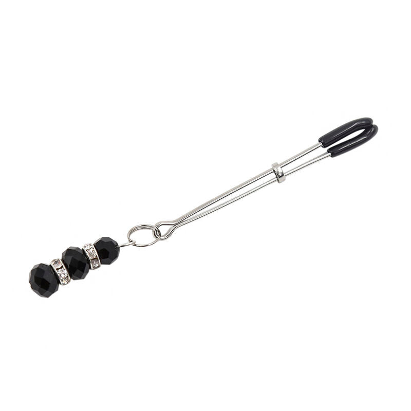 OHMAMA FETISH - Pinzas para pezones CON PIEDRAS DE CRISTAL