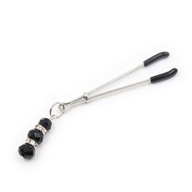 OHMAMA FETISH - Pinzas para pezones CON PIEDRAS DE CRISTAL