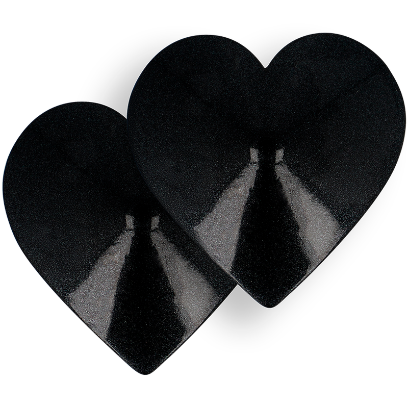 COQUETTE CHIC DESIRE - TERCIOPELO CORAZONES NEGROS