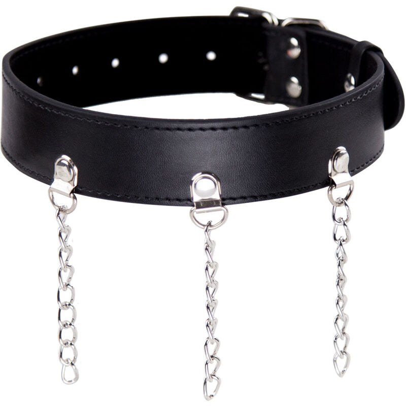 OHMAMA FETISH - FÉTICHE COLLIER AVEC ANNEAUX