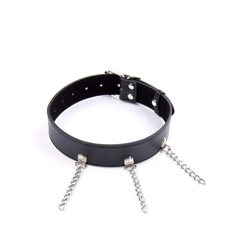 OHMAMA FETISH - FÉTICHE COLLIER AVEC ANNEAUX
