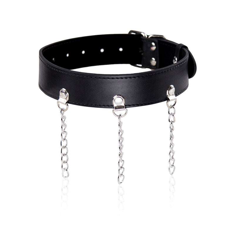 OHMAMA FETISH - FÉTICHE COLLIER AVEC ANNEAUX