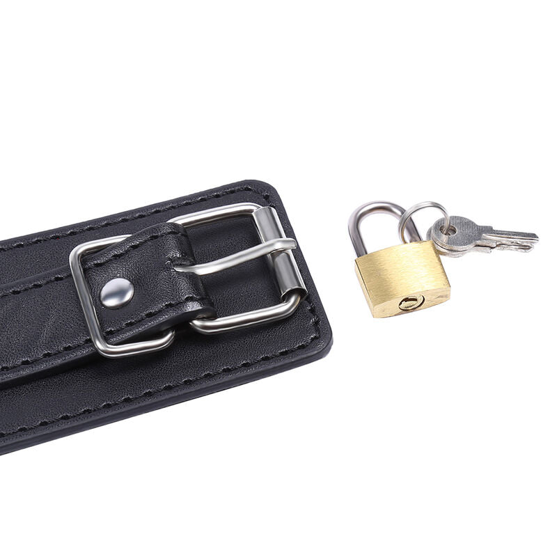 OHMAMA FETISH - RESTRICCIONES DE MUÑECA CON ANILLO TÓRICO