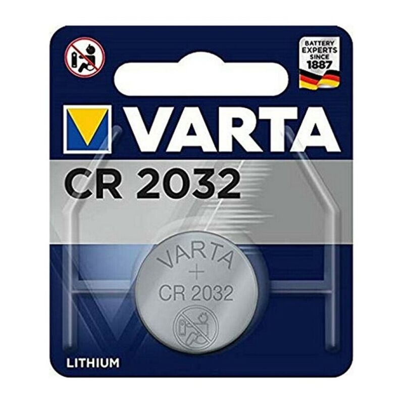 VARTA - Pila de botón de litio CR2032 de 3 V (1 unidad)