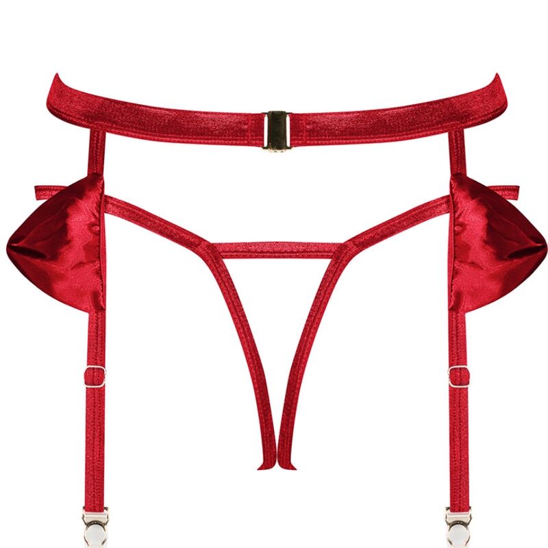 OBSESSIVE - RUBINESA S/M GARTER BELT