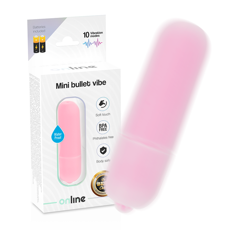 EN LÍNEA - MINI BOLA ROSA VIBRANTE