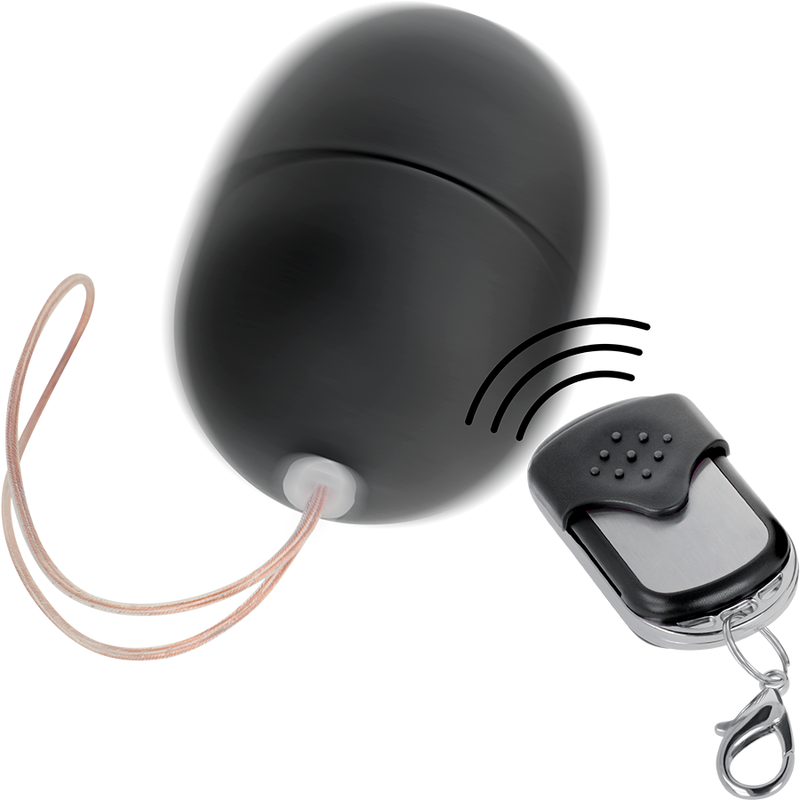 EN LÍNEA - HUEVO VIBRADOR CON CONTROL REMOTO S NEGRO