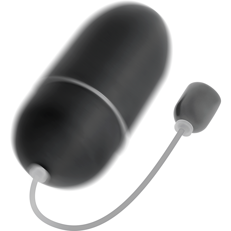 EN LÍNEA - HUEVO VIBRADOR NEGRO IMPERMEABLE