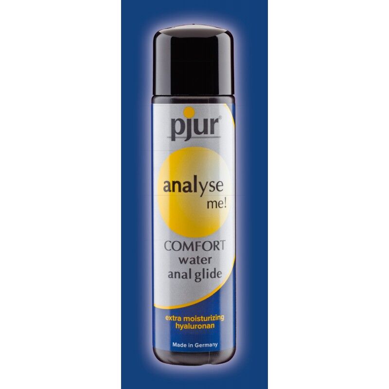 PJUR - ANALYZE ME LUBRICANTE ANAL A BASE DE AGUA 2 ML