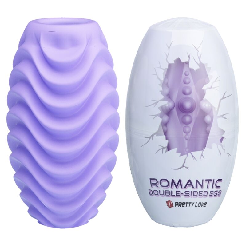 PRETTY LOVE - HUEVO MASTURBADOR DOBLE LADO LILA