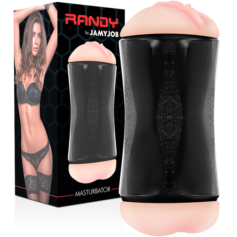 JAMYJOB - MASTURBADOR DOBLE RANDY - VAGINA Y ANO