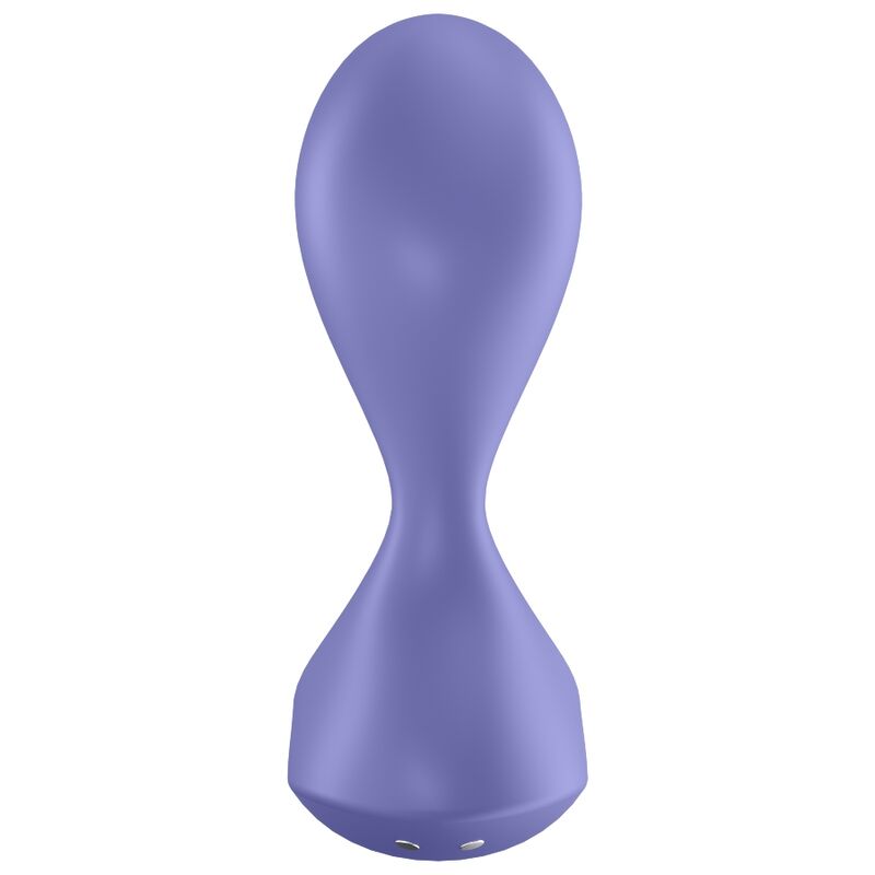 SATISFYER - PLUG VIBRADOR SWEET SEAL PÚRPURA