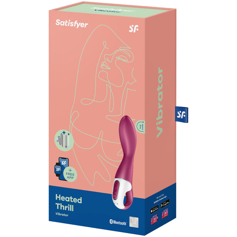 SATISFYER - VIBRADOR DE PUNTO G CON CALENTAMIENTO Y EMOCIÓN