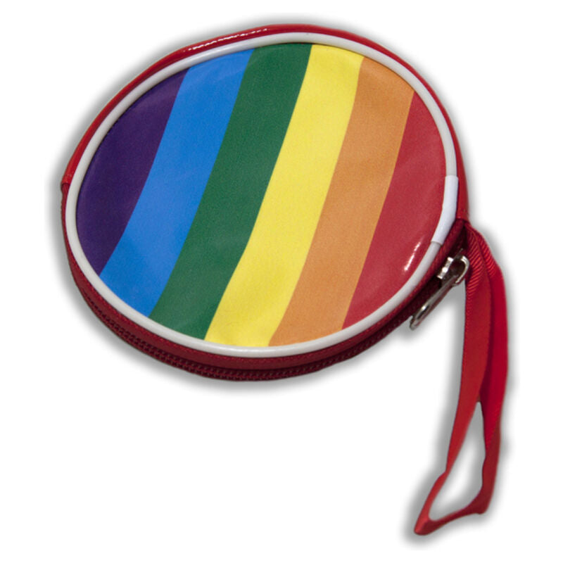 ORGULLO - BOLSO REDONDO CON BANDERA LGBT