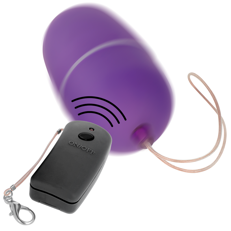 ONLINE - HUEVO VIBRADOR CON CONTROL REMOTO LILA