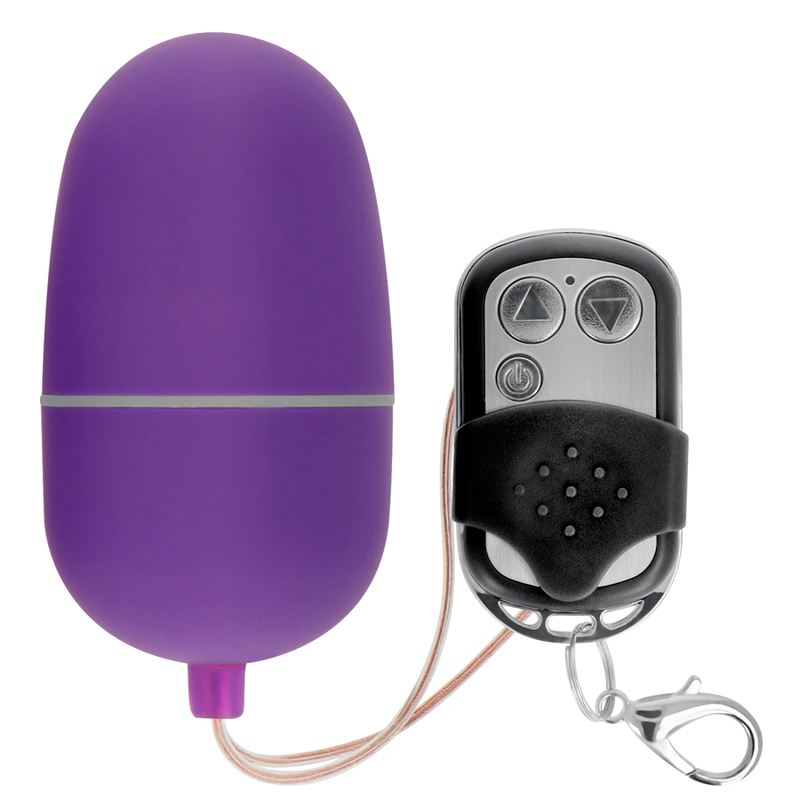 EN LÍNEA - HUEVO VIBRADOR CONTROL REMOTO M LILA