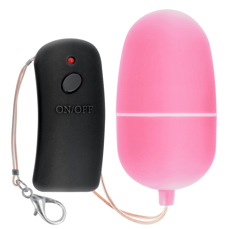 EN LÍNEA - HUEVO VIBRADOR CON CONTROL REMOTO ROSA