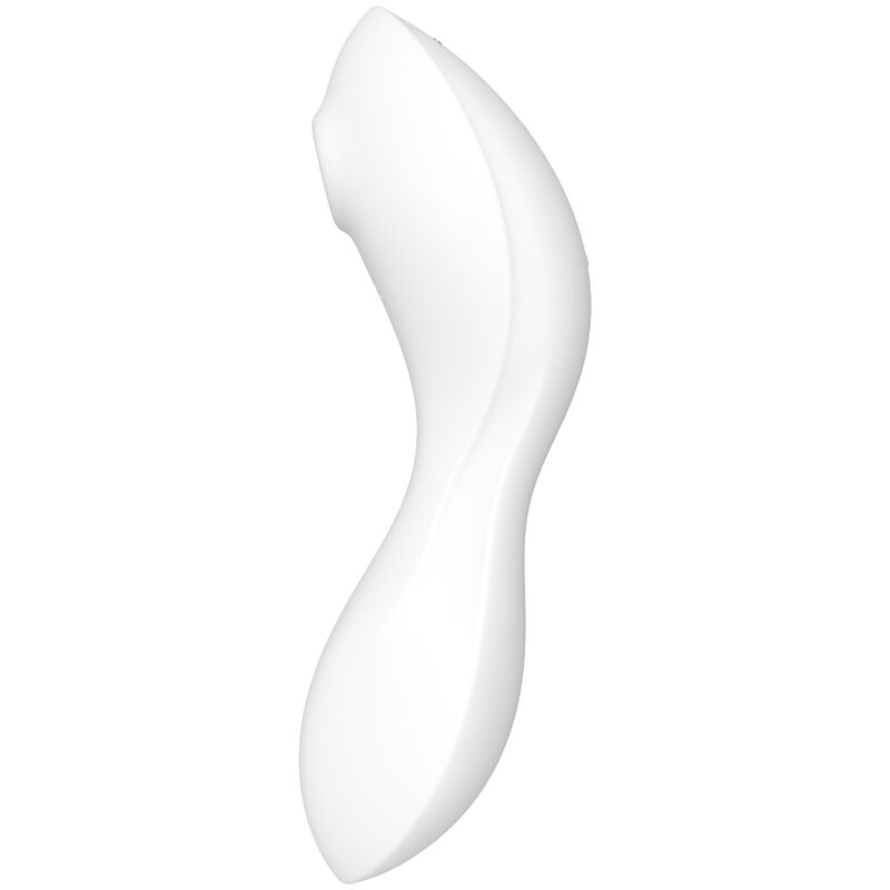 SATISFYER CURVY TRINITY 5 STIMULATOR AND VIBRATOR APP - BLUE