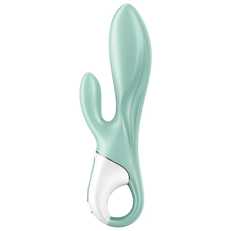 Satisfyer – Air Pump Bunny 5+ Application Gonflable Lapin Vibrateur Vert