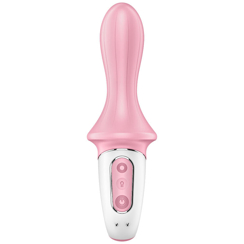 SATISFYER - AIR PUMP BOOTY 5+ ANAL VIBRATEUR GONFLABLE ROSE