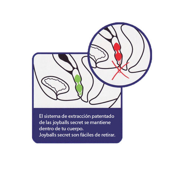 JOYDIVION JOYBALLS - BOLAS SECRETAS CHINAS NEGRAS Y LILAS