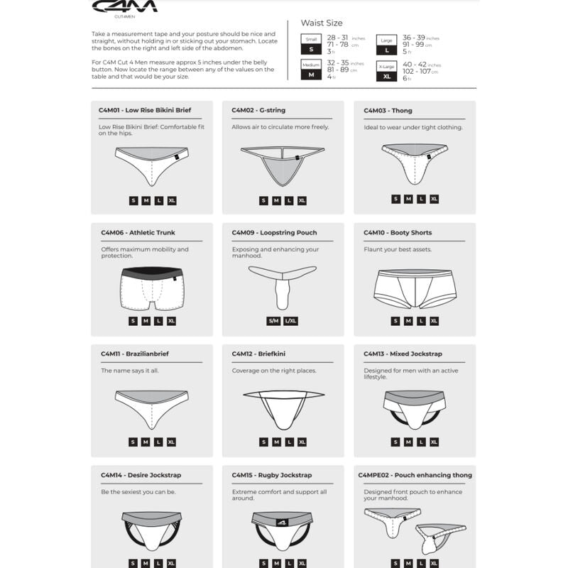 CUT4MEN - MIAMI XL JOCKSTRAP